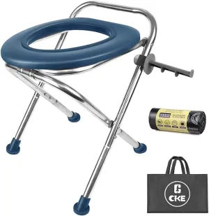 CKE Upgraded Portable Toilet Kit for Camping