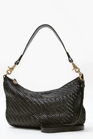 Clare Vivier Moyen Messenger in Black