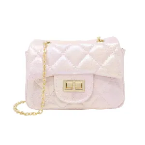 Classic Quilted Shiny Mini Bag