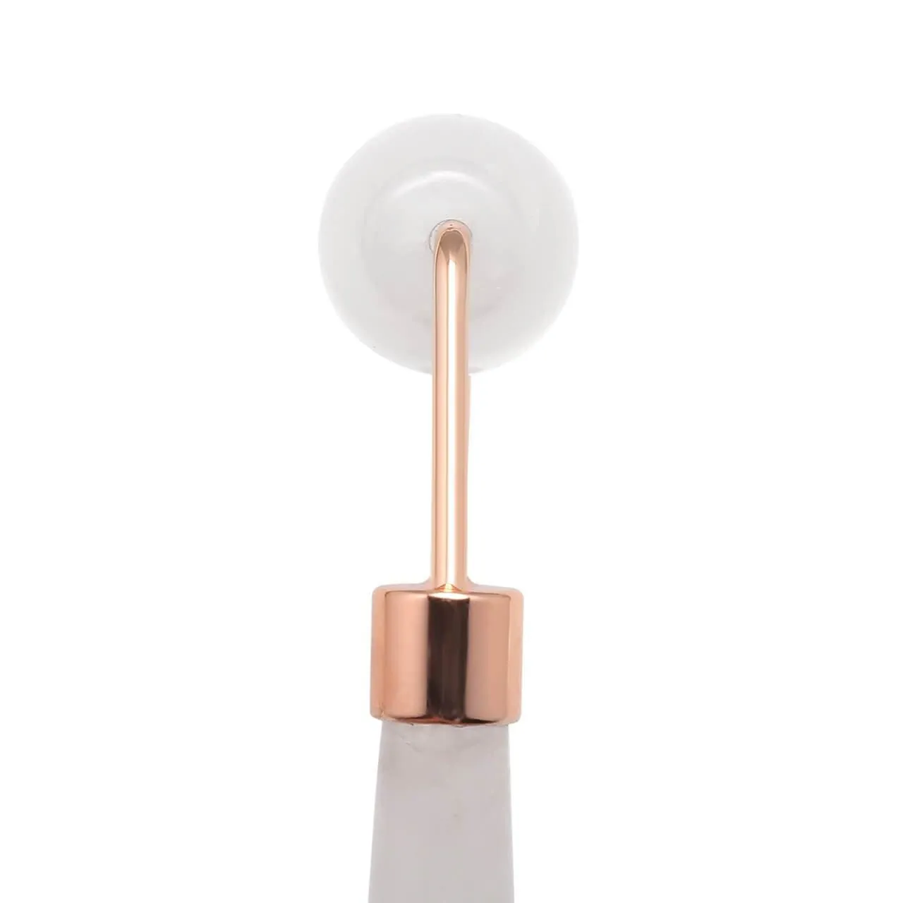 Clear Quartz Crystal Face Roller
