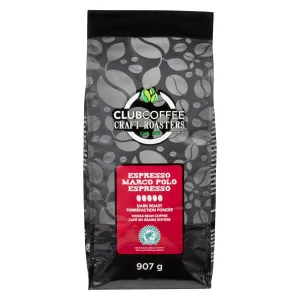 Club Coffee Craft Roasters | Marco Polo Espresso - Whole Bean Bag - Case of 8 x 2 LB Bags
