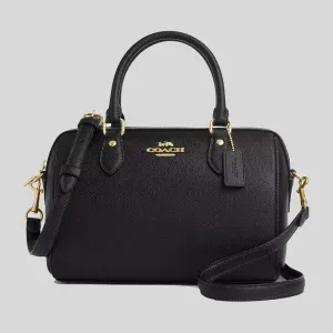 COACH Rowan Satchel Bag Black RS-CV403