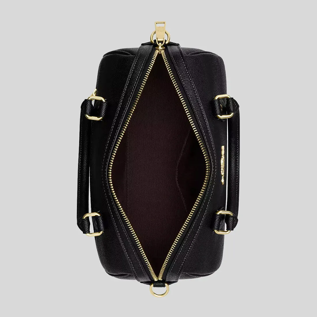 COACH Rowan Satchel Bag Black RS-CV403