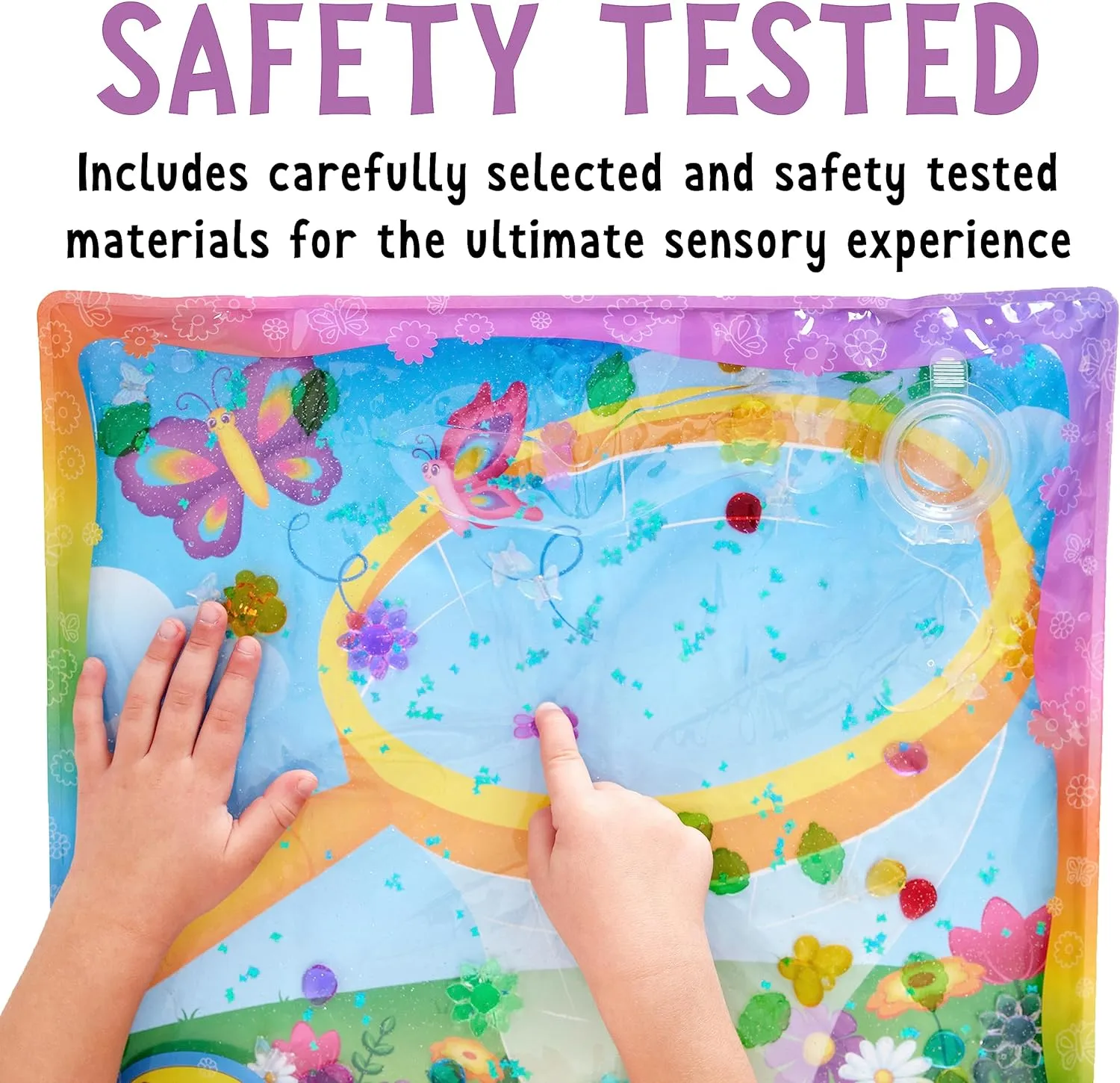 Creativity for Kids Sensory Squish Bag Butterfly Garden