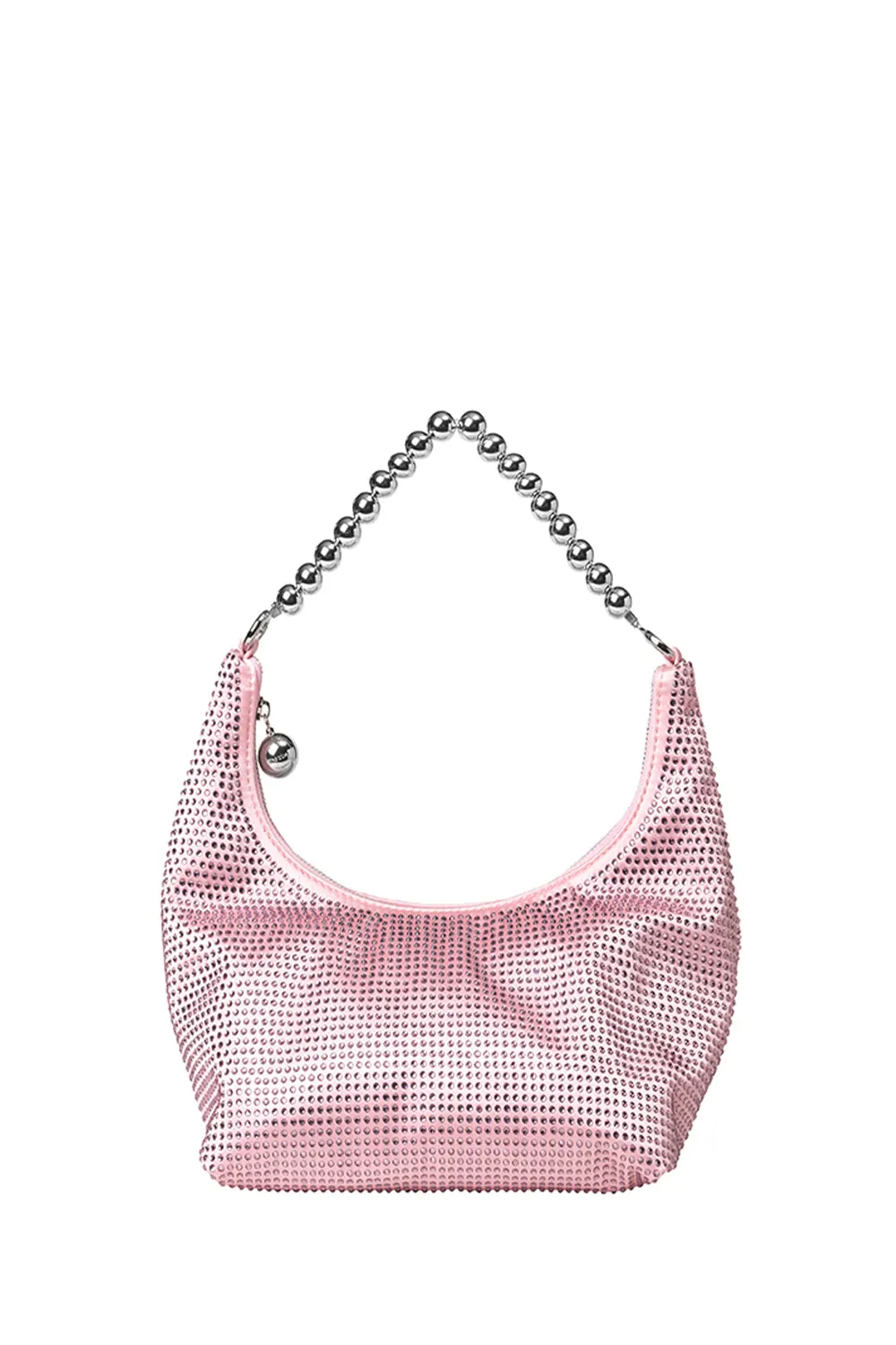 Crystalized Pyramid Pouch Pink