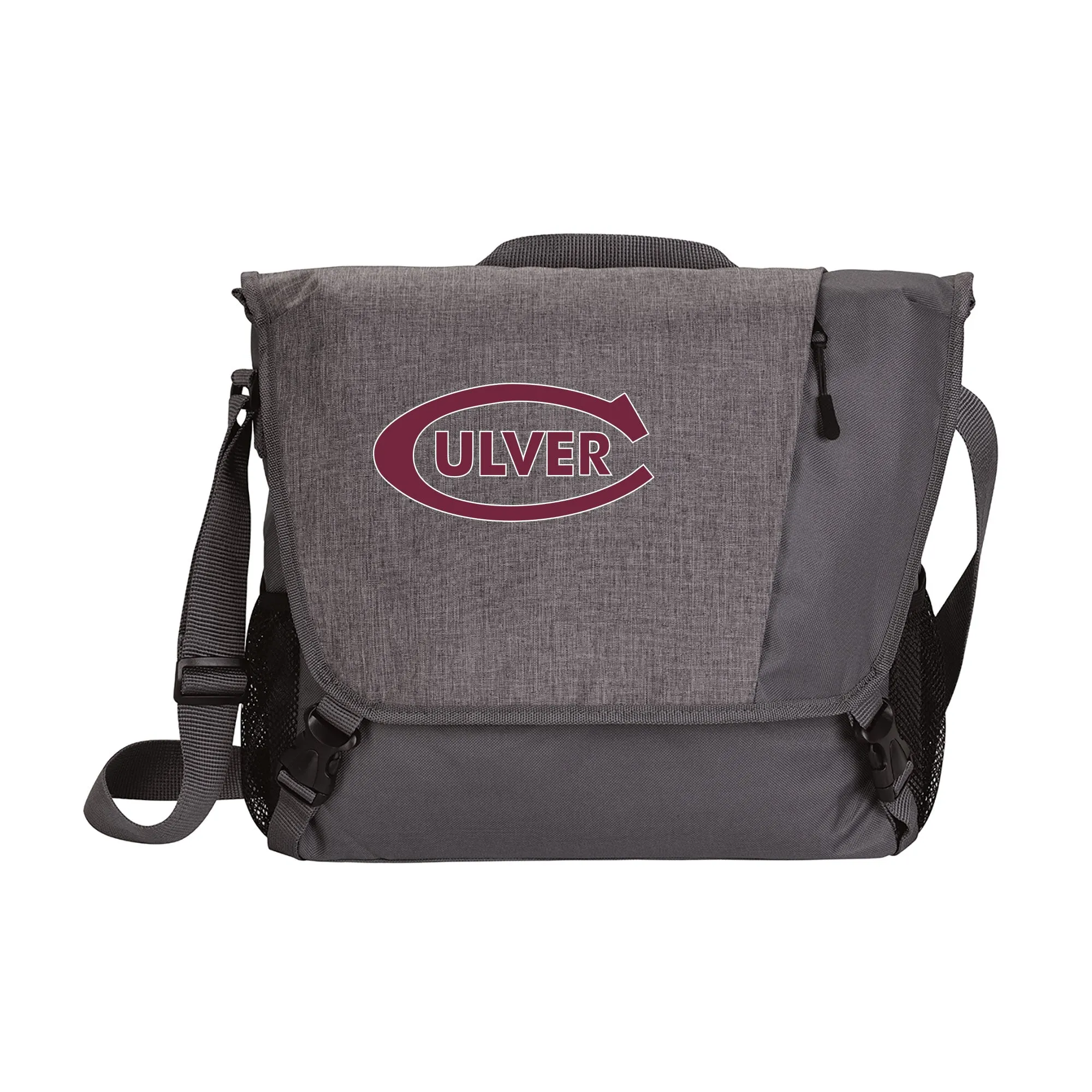 Culver Tuck Messenger Bag - Charcoal