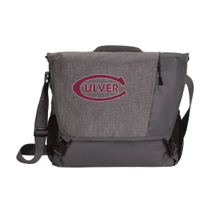 Culver Tuck Messenger Bag - Charcoal
