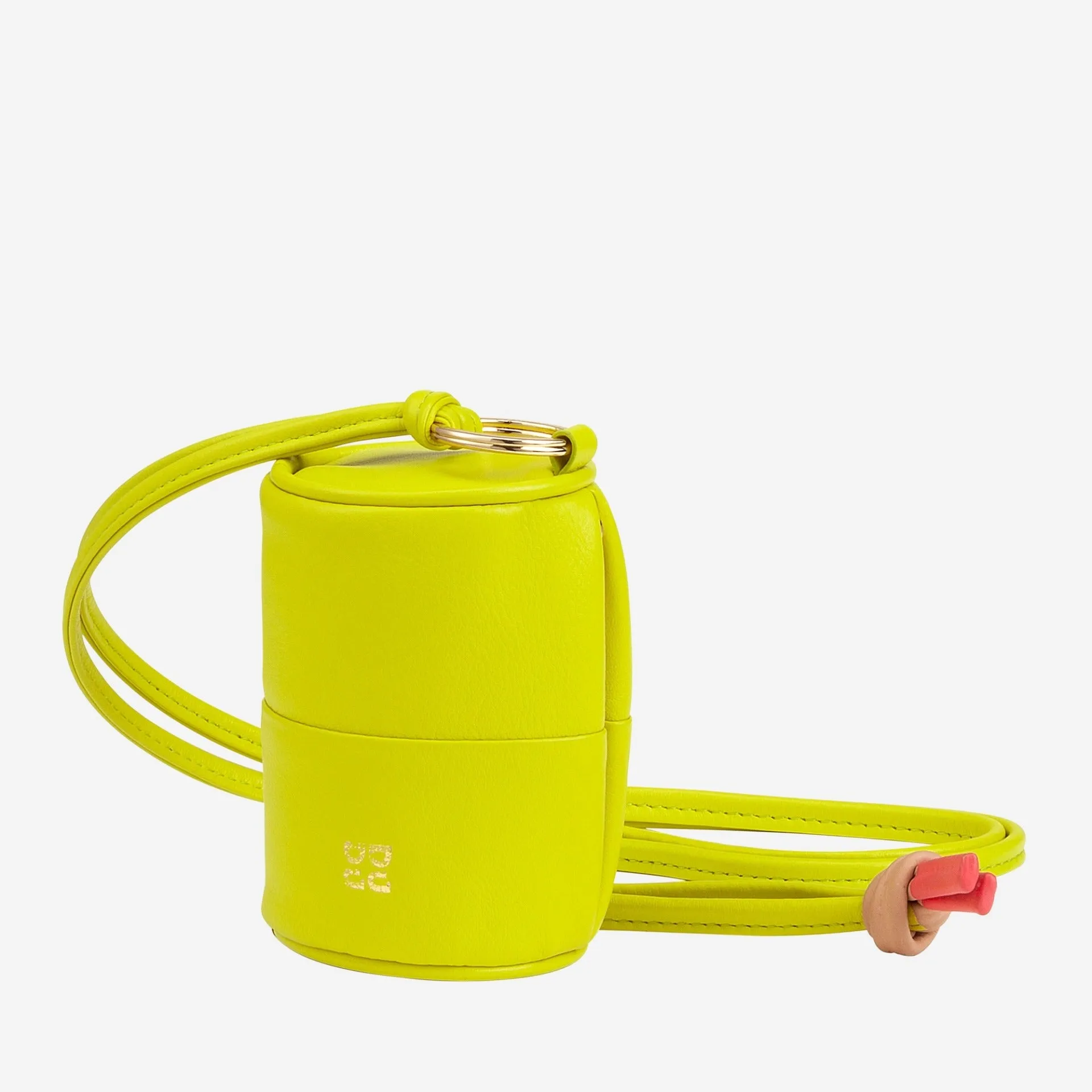 Custodia Porta Auricolari Dudu Bags Tropea in Pelle Lime