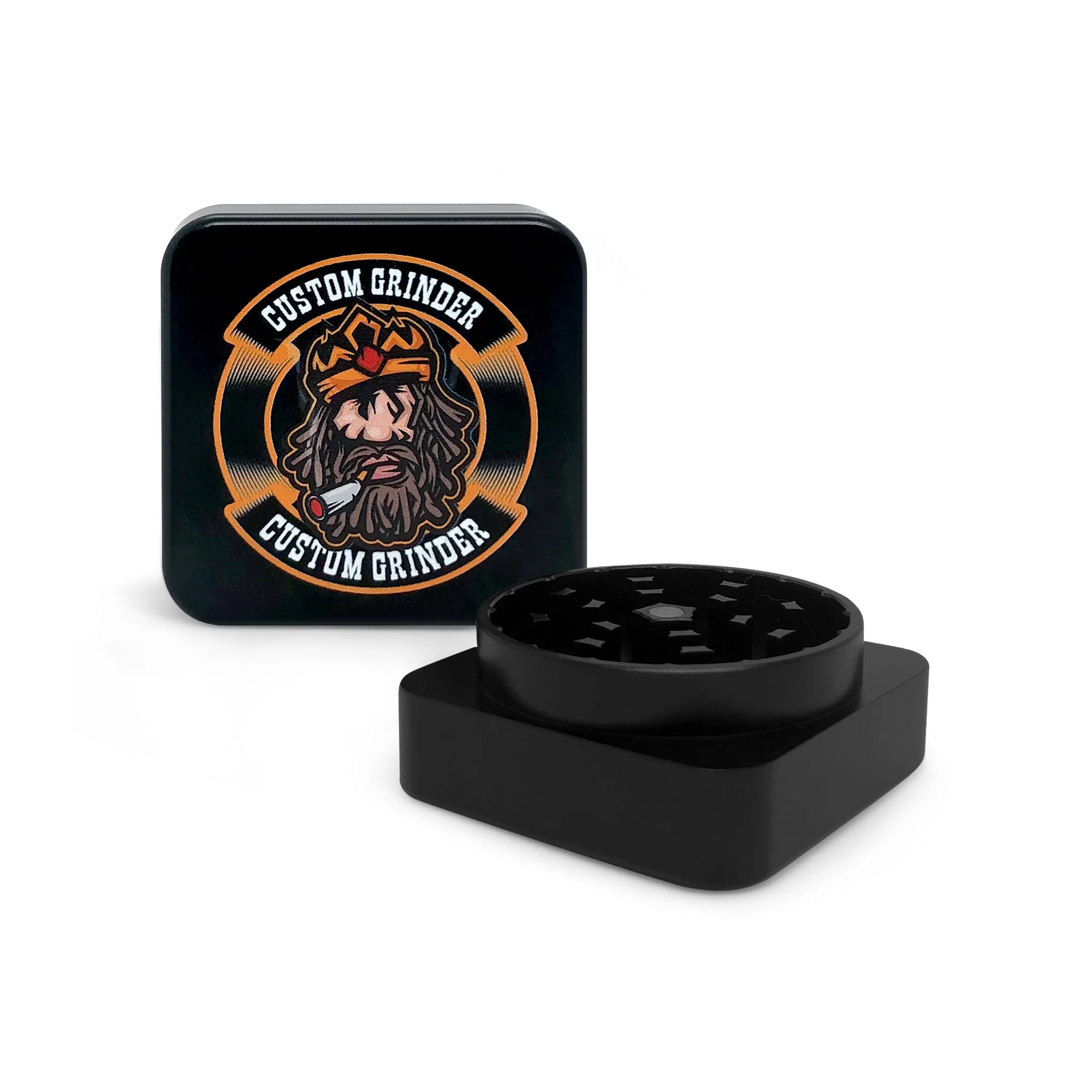 Custom Aluminum Square Grinder