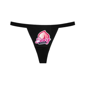Custom Elastic Waist Band Cotton G-String 🍑
