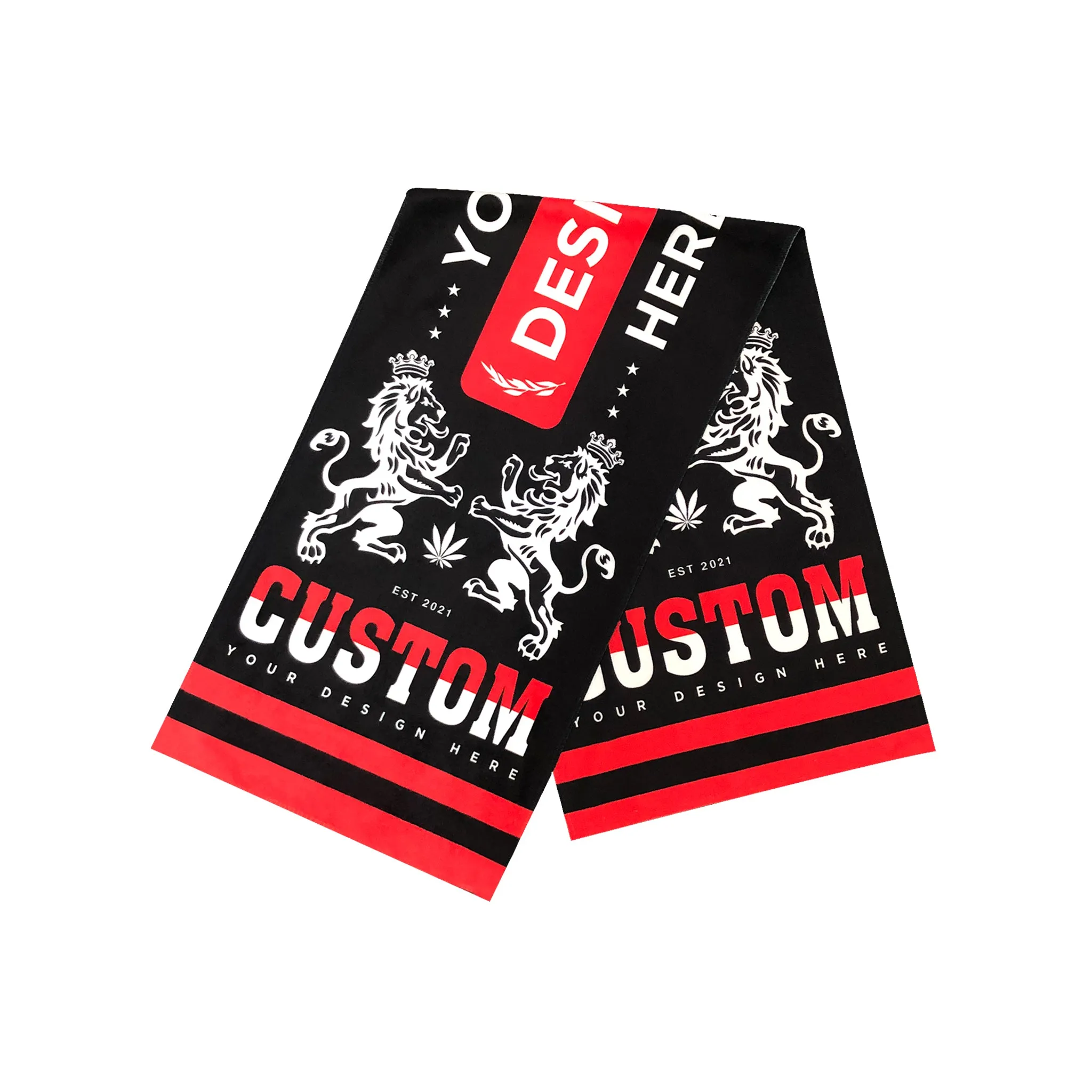 Custom Full Color Gym Towel