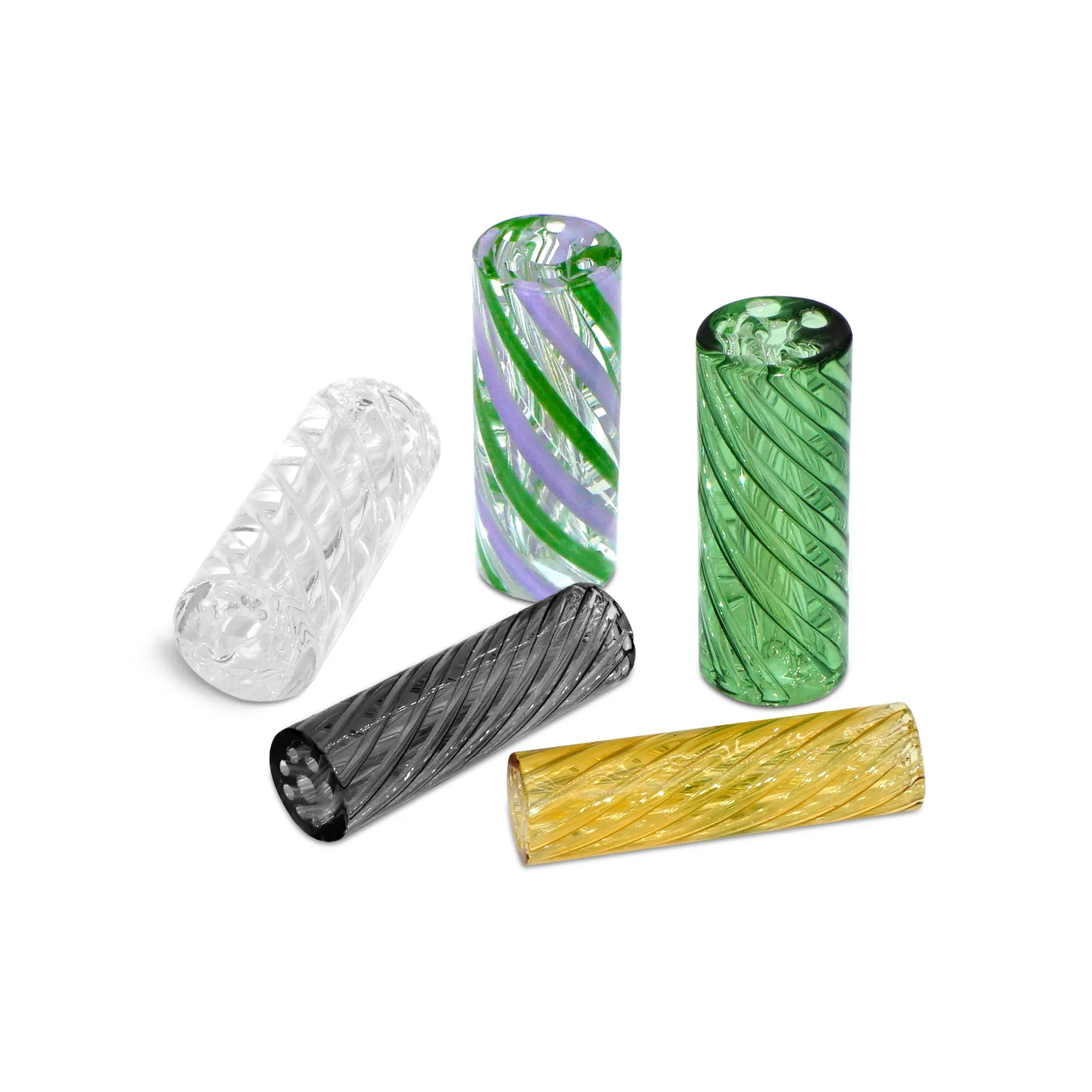 Custom Glass Vortex Blunt Tips