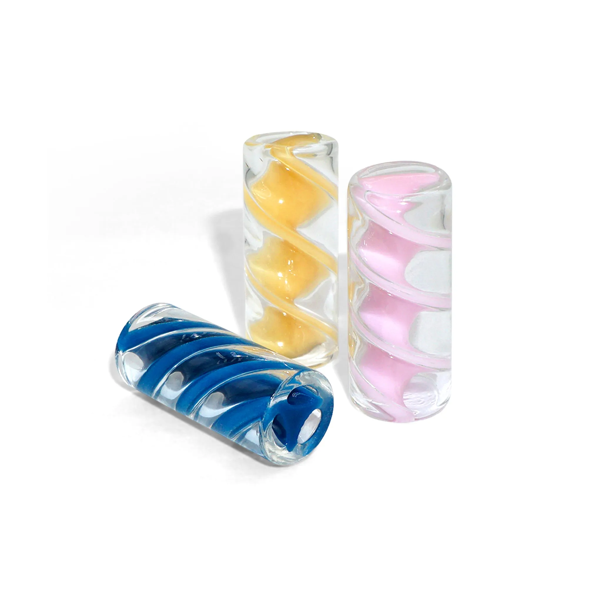 Custom Glass Vortex Blunt Tips