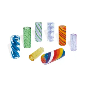 Custom Glass Vortex Blunt Tips