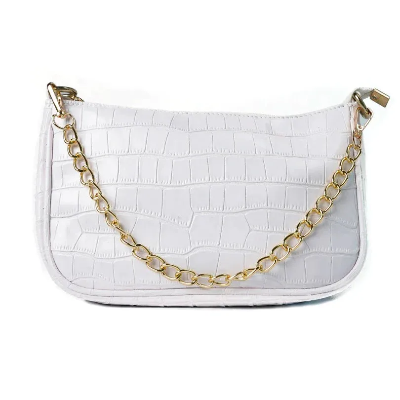 Customized Trending New Chained Sling bag - Black