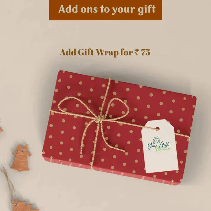 Customized Women's Gift Combo 2 Pcs - Wine