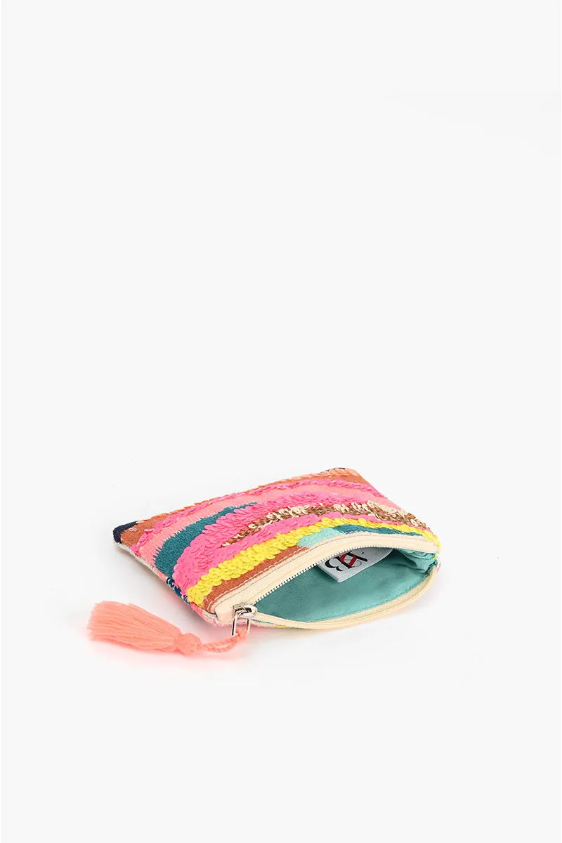 Daphne Embellished Mini Pouches