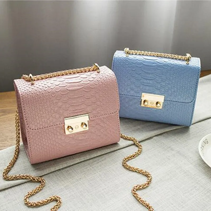 Dawn Clutch Crocodile Leather Handbag