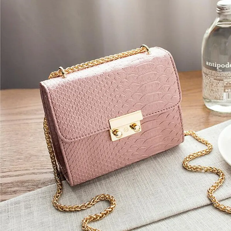 Dawn Clutch Crocodile Leather Handbag