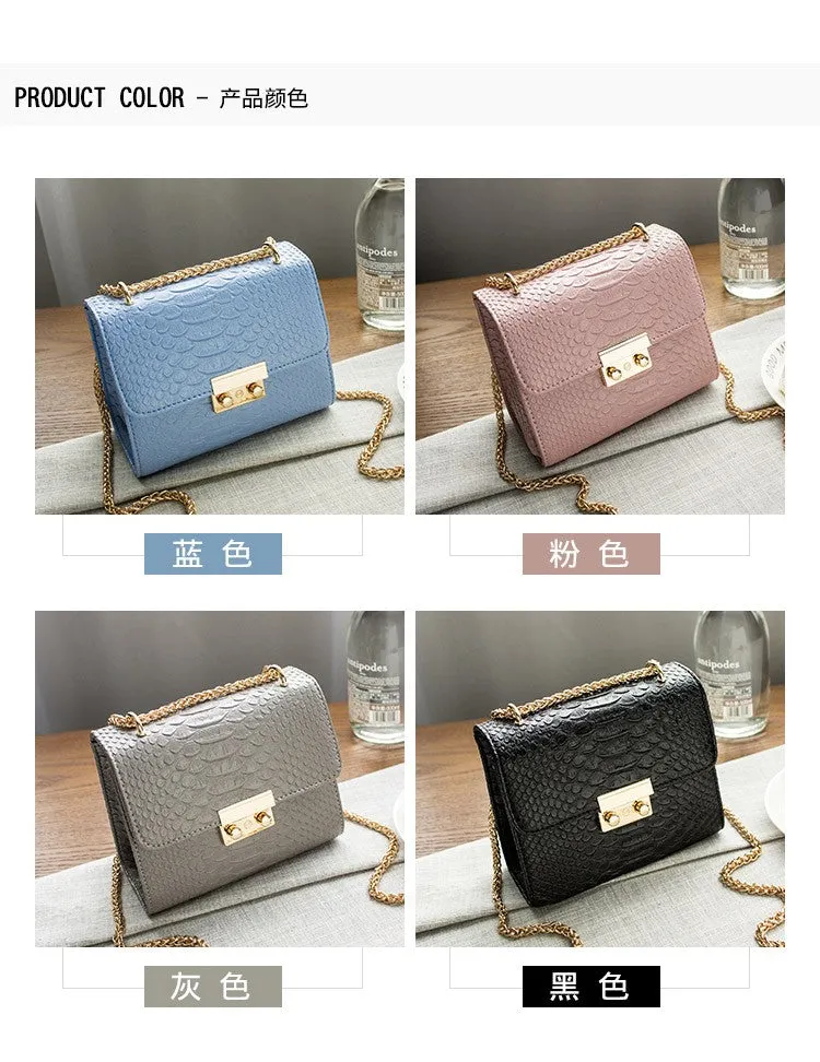 Dawn Clutch Crocodile Leather Handbag