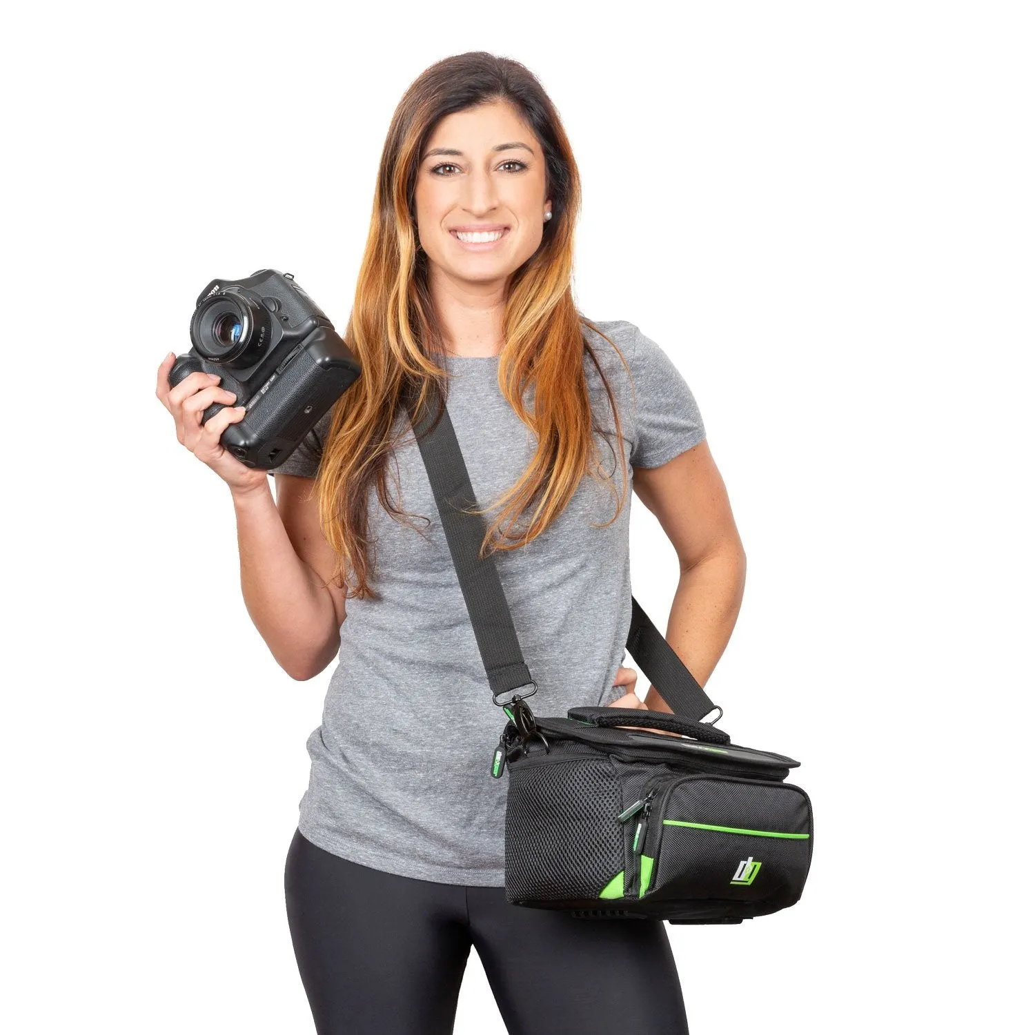 Deco Photo Camera Bag for DSLR and Mirrorless Cameras (Medium)