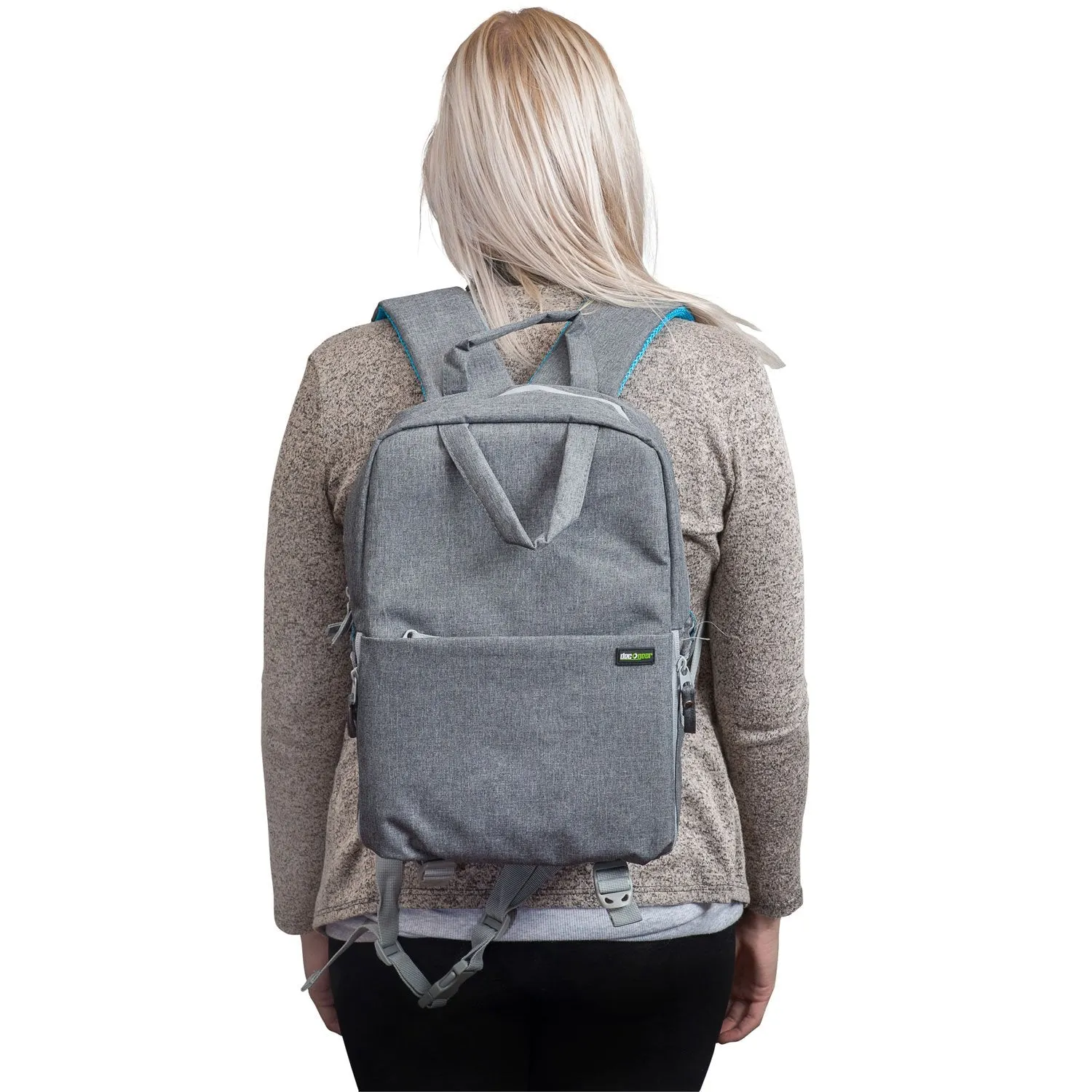 Deco Photo Photo and Video Backpack for Mirrorless and DSLR Cameras and Drones (Grey)