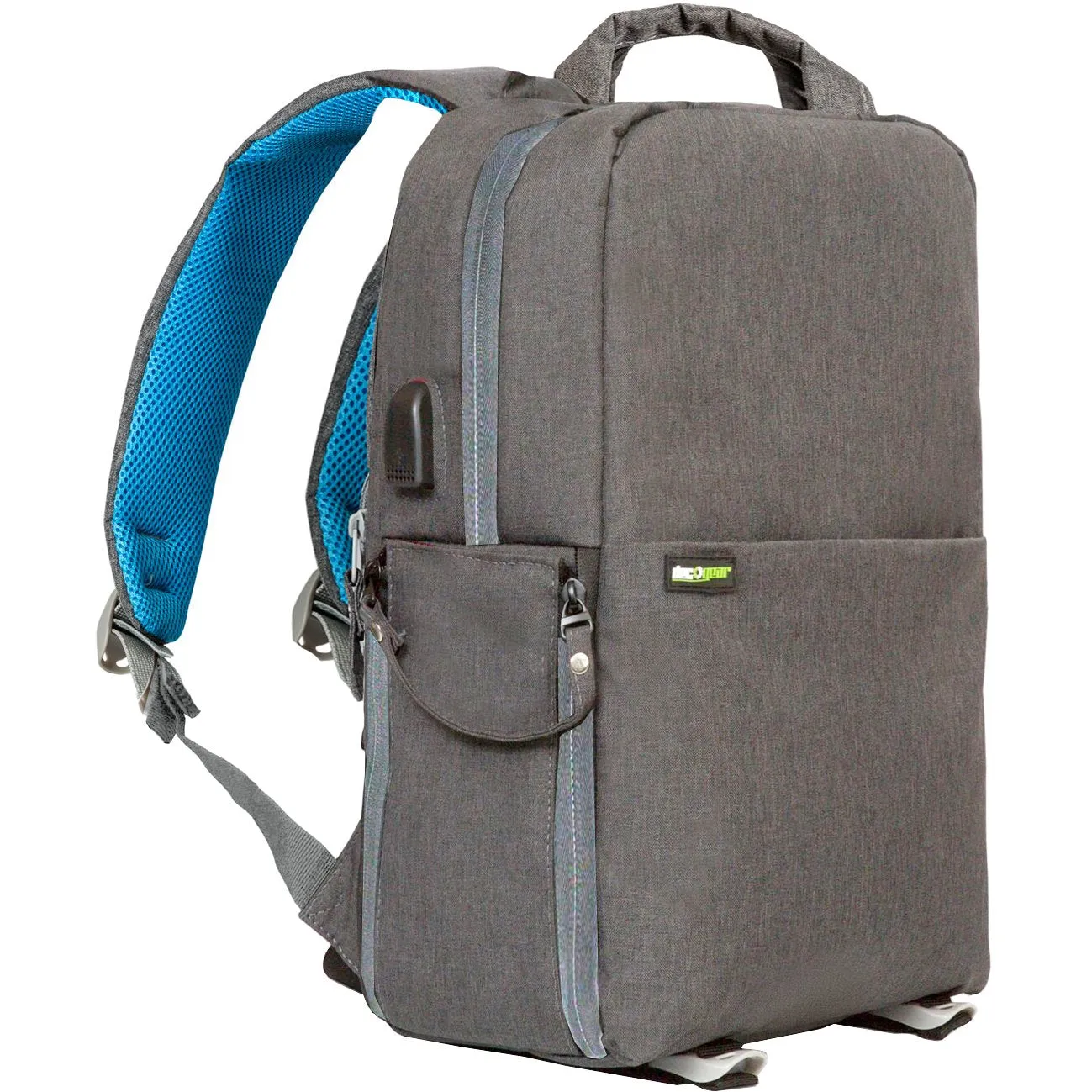Deco Photo Photo and Video Backpack for Mirrorless and DSLR Cameras and Drones (Grey)