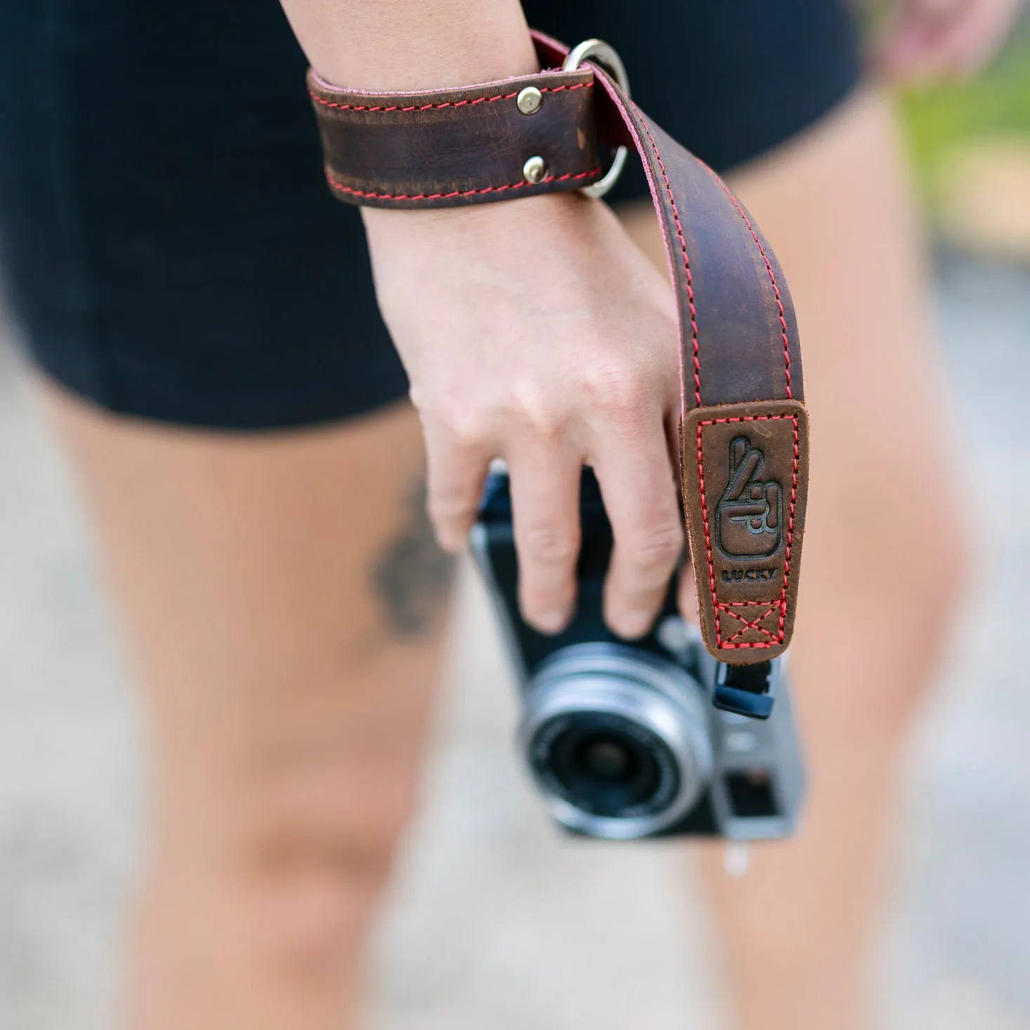 Deluxe Leather Wrist Strap
