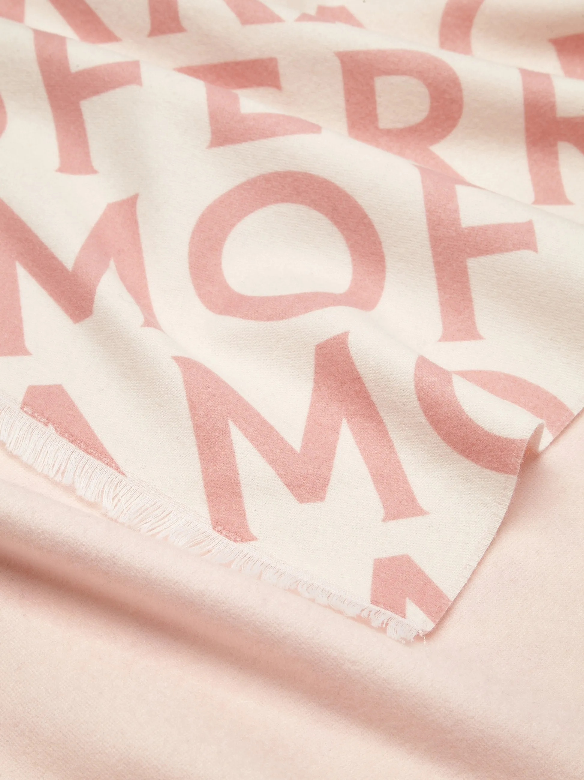 Double Scarf With Lettering