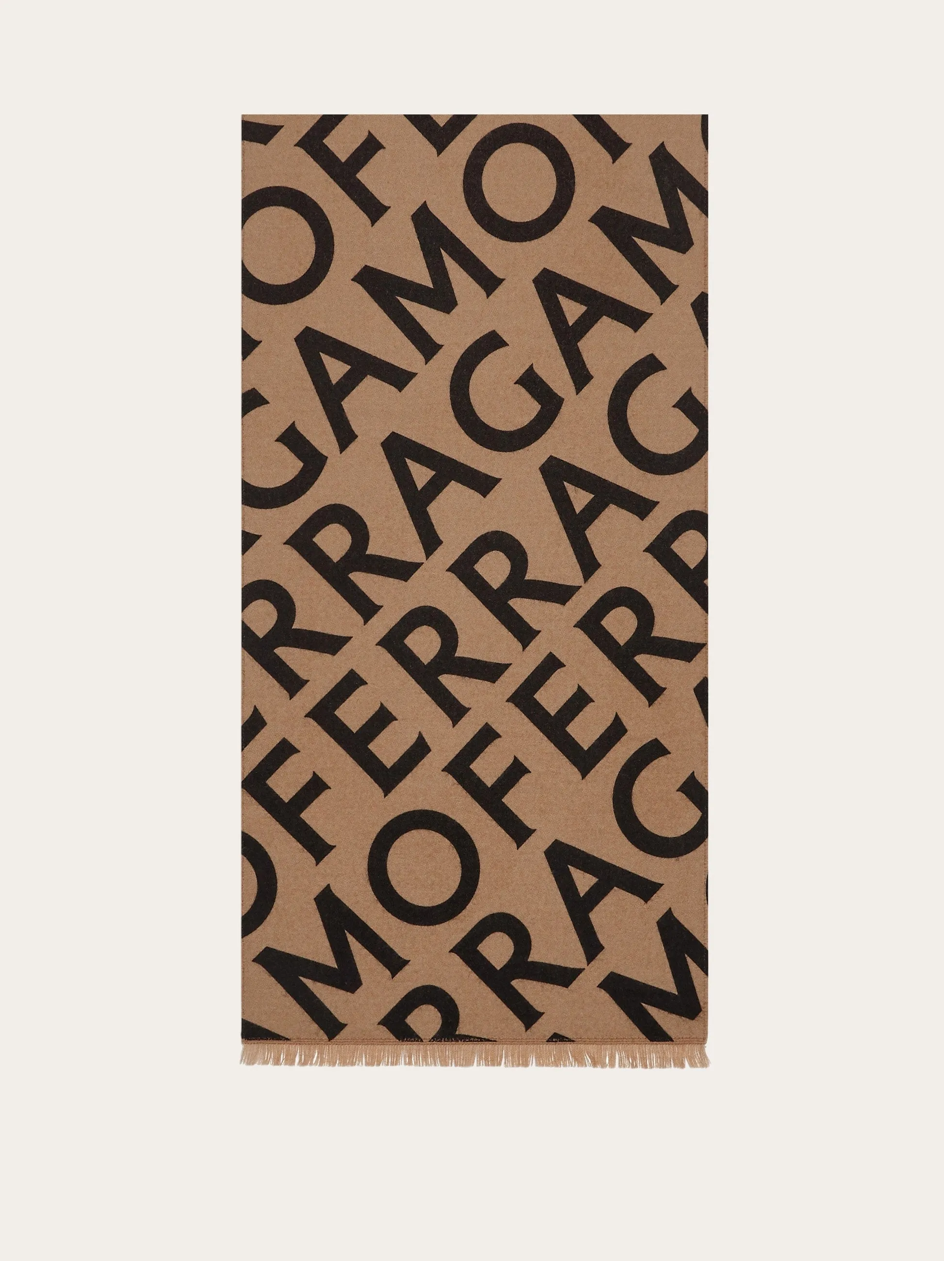 Double Scarf With Lettering