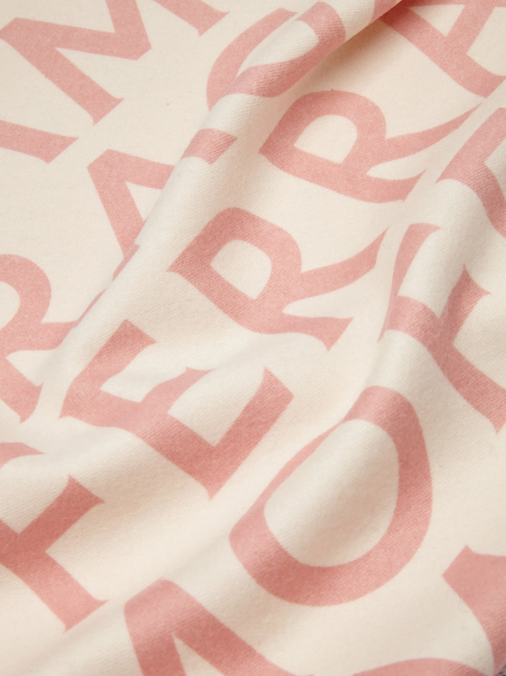 Double Scarf With Lettering