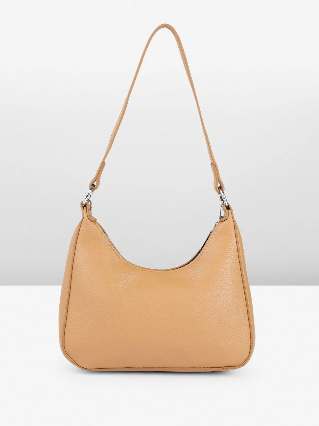 DressBerry Textured Hobo Bag with Stylised Handles