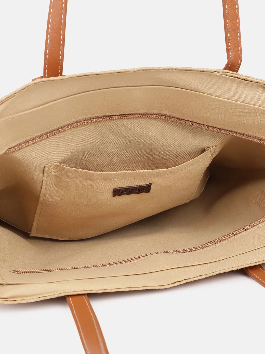 DressBerry Textured Structured Shoulder Bag