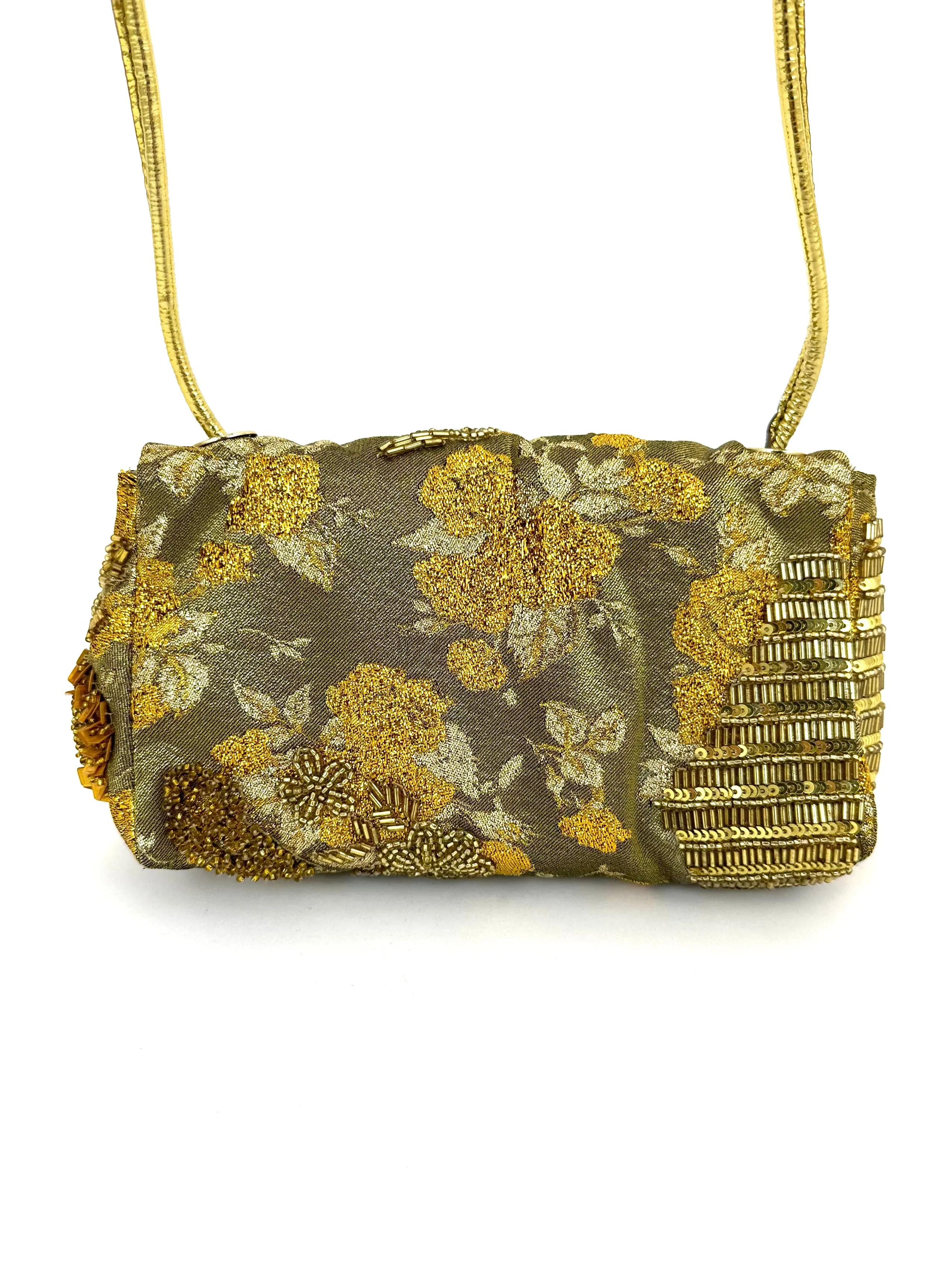 Dries Van Noten Damask Embellished Bag