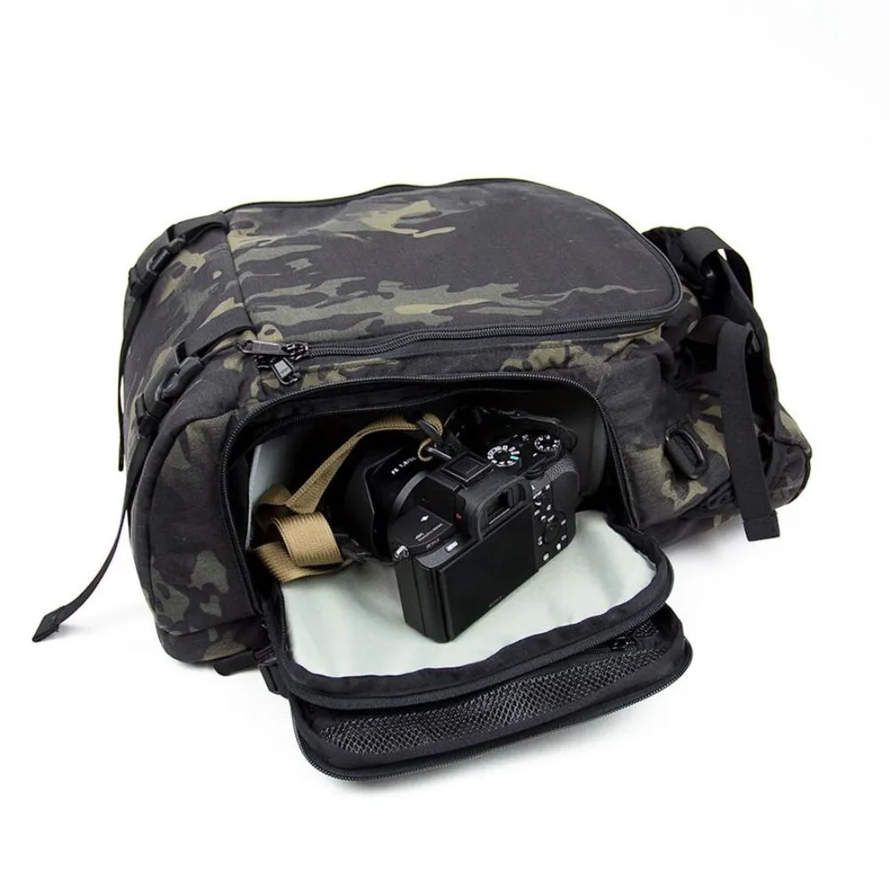 DSPTCH Camera Ruckpack | Black Camo