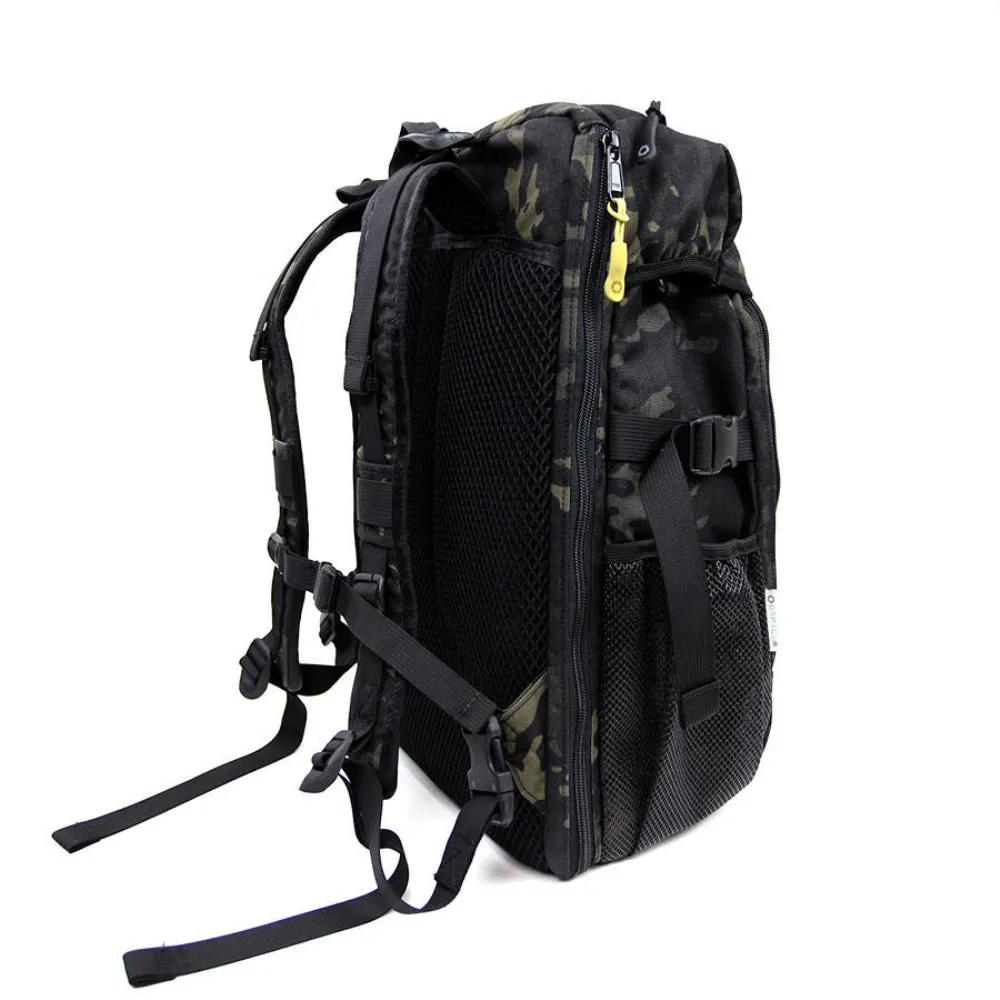 DSPTCH Camera Ruckpack | Black Camo