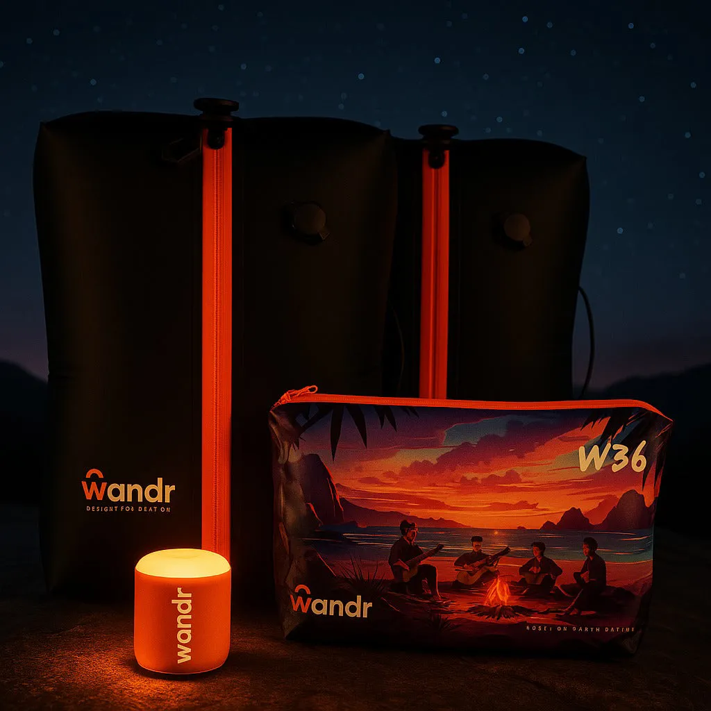Duo Pack: 2 Wandr W36   HiPump - Travel Lighter Together