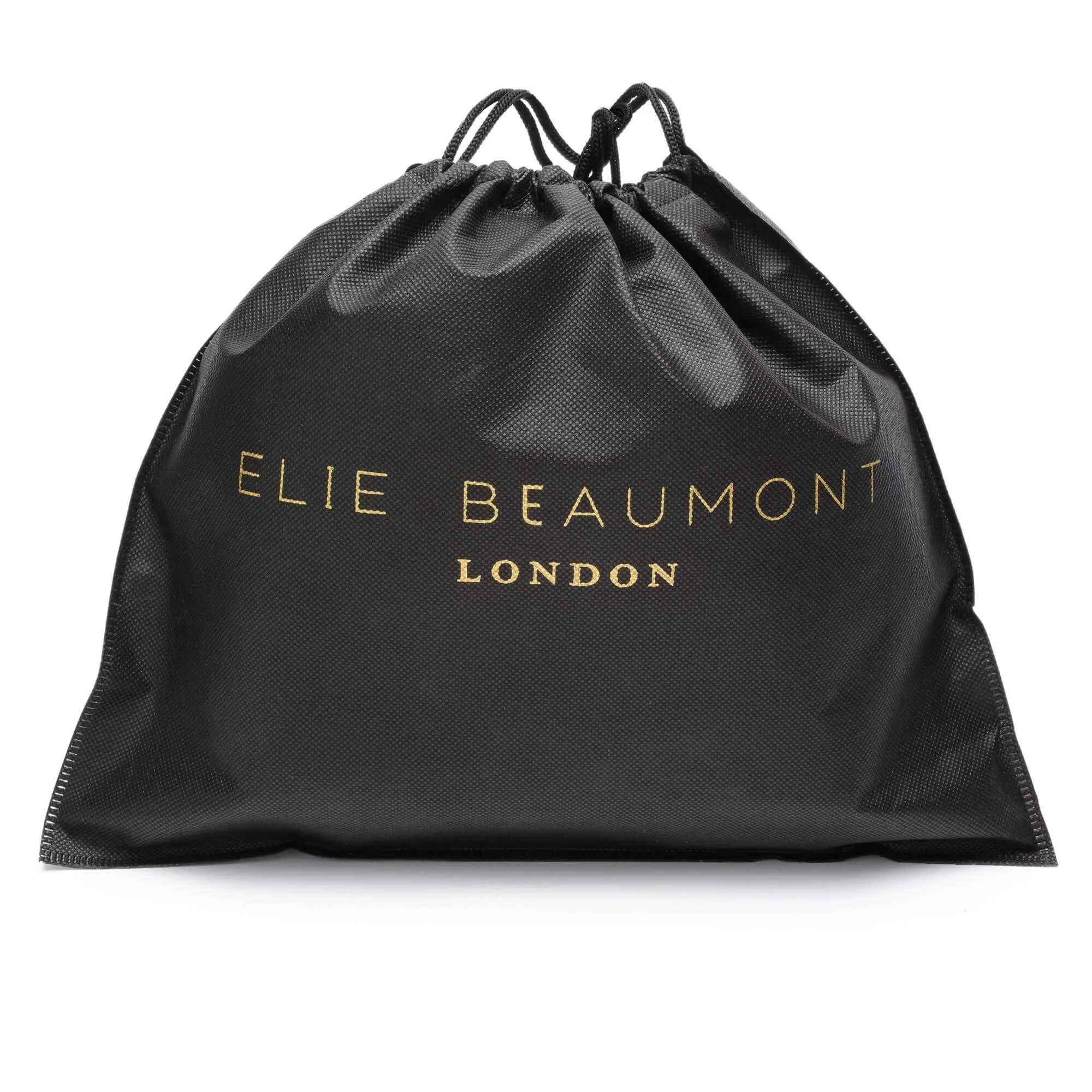 Elie Beaumont Bottle Green Leather Bag
