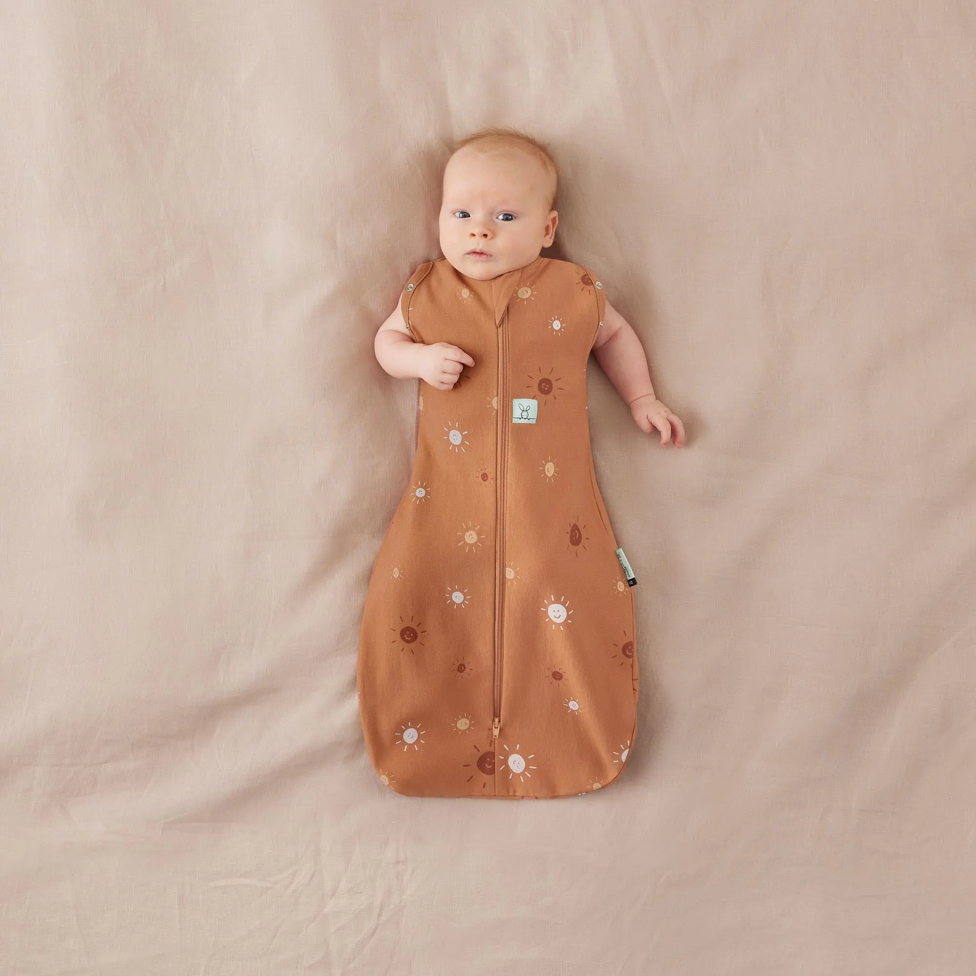ergoPouch Cocoon Swaddle Bag 0.2 TOG - Sunny