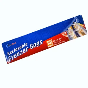 Excellent Reclosable Freezer Bags (26.8cmX27.9cm)