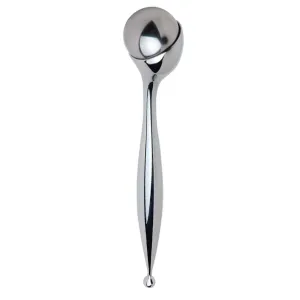 Eye cream applicator cooling metal roller massager