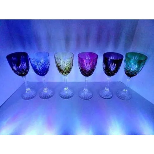 Faberge  Odessa  Crystal  Glasses  set of 6