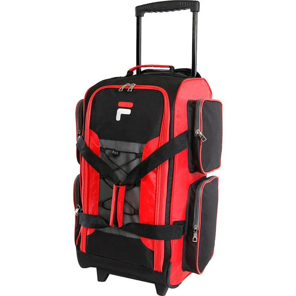 famous 22" lightweight carry on rolling duffel bag 4 colors