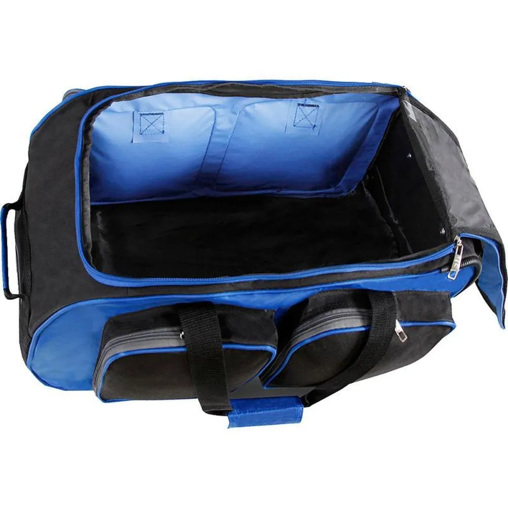 famous 22" lightweight carry on rolling duffel bag 4 colors