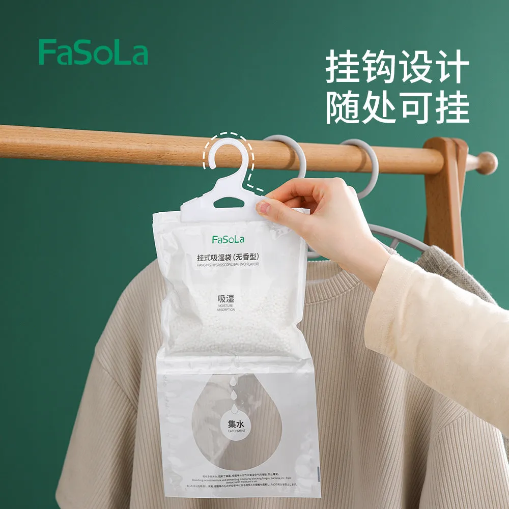 FaSoLa Hanging Moisture Absorber Bags - 5 Pack