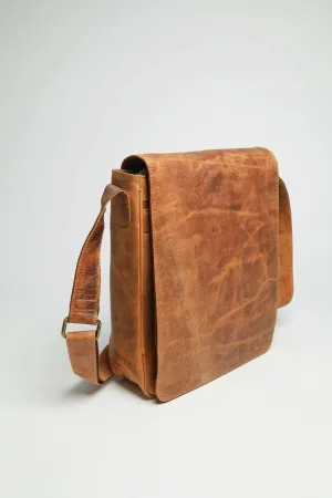 FB BAGS 846 Schultertasche Braun