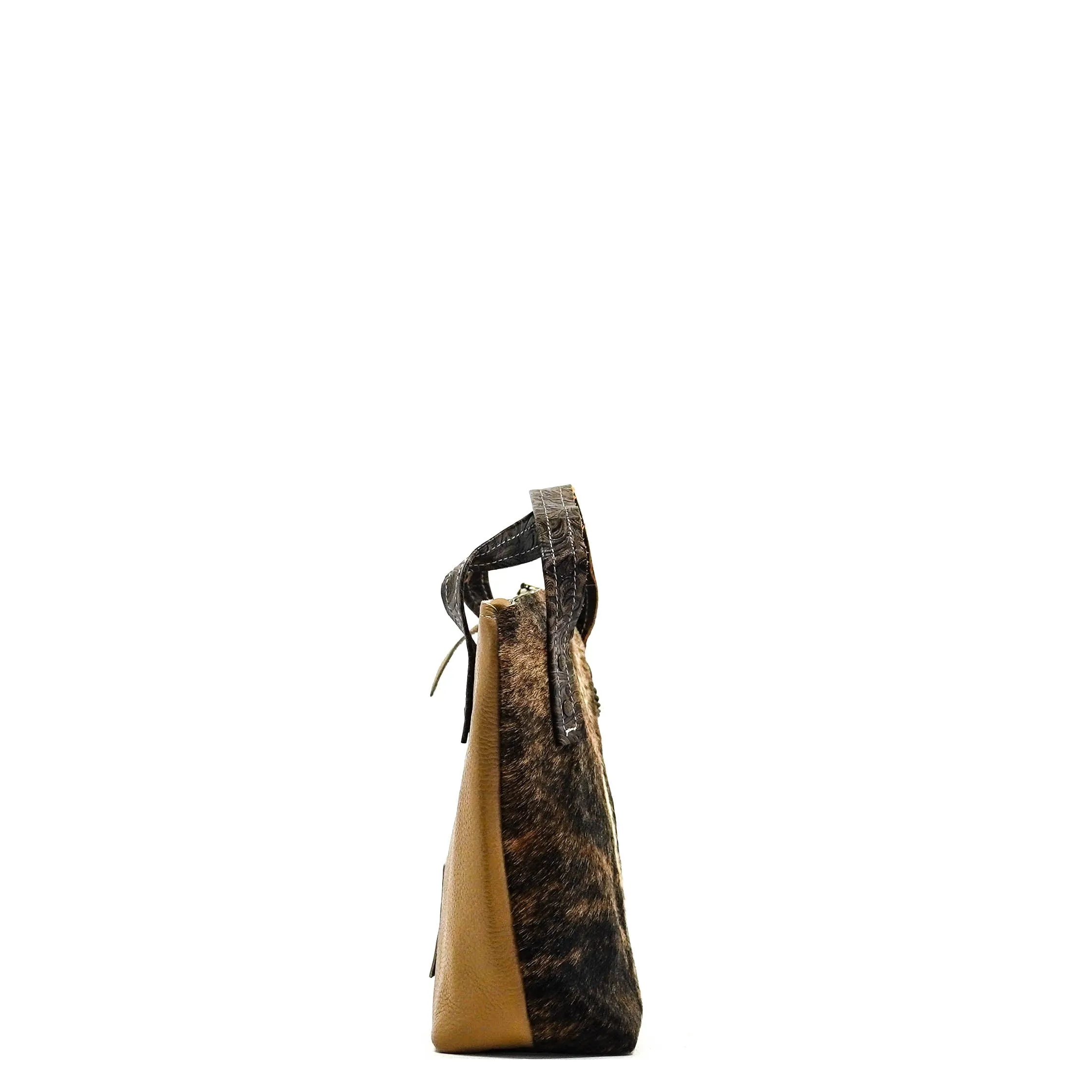 Feed Bag - Centered Brindle w/ No Embossed