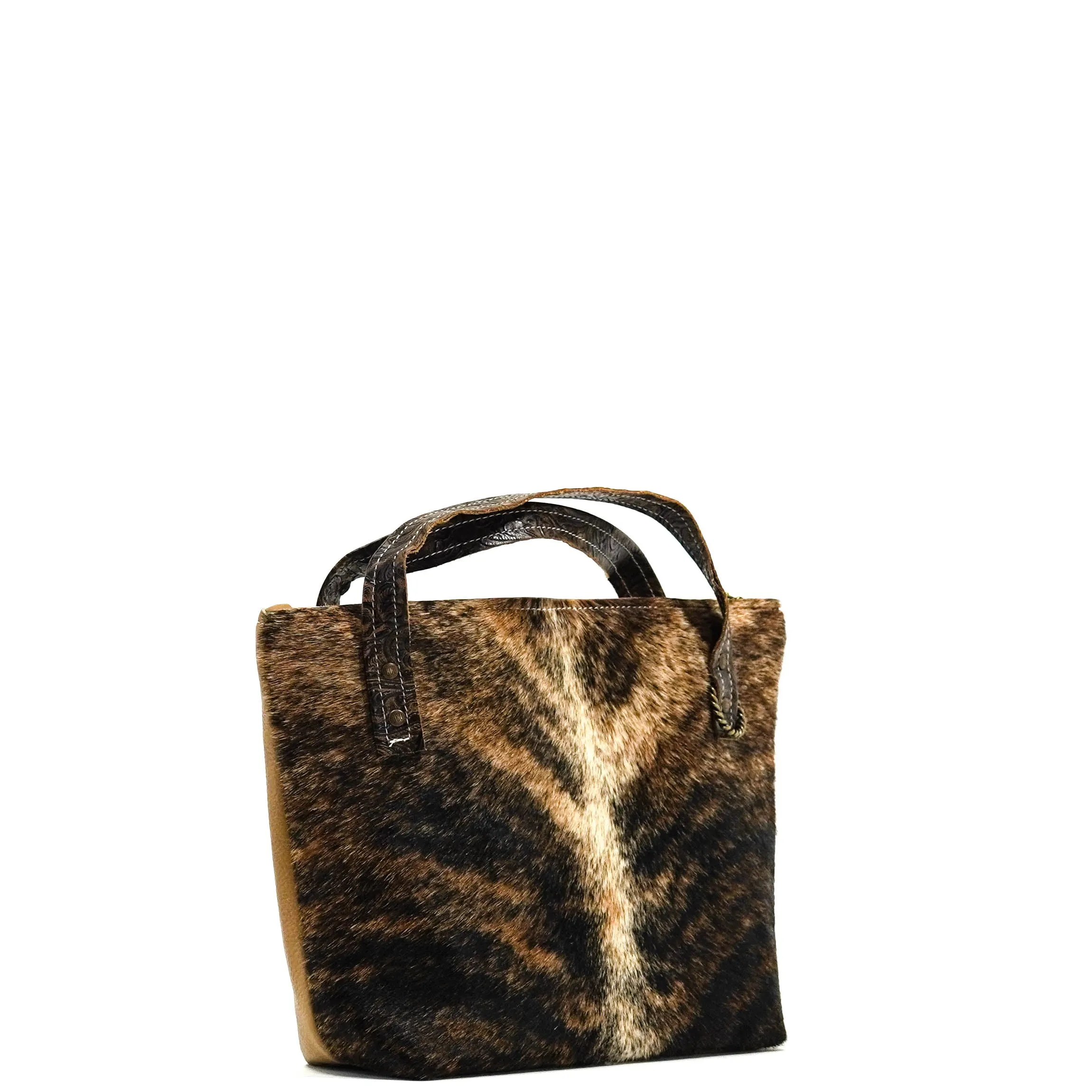 Feed Bag - Centered Brindle w/ No Embossed