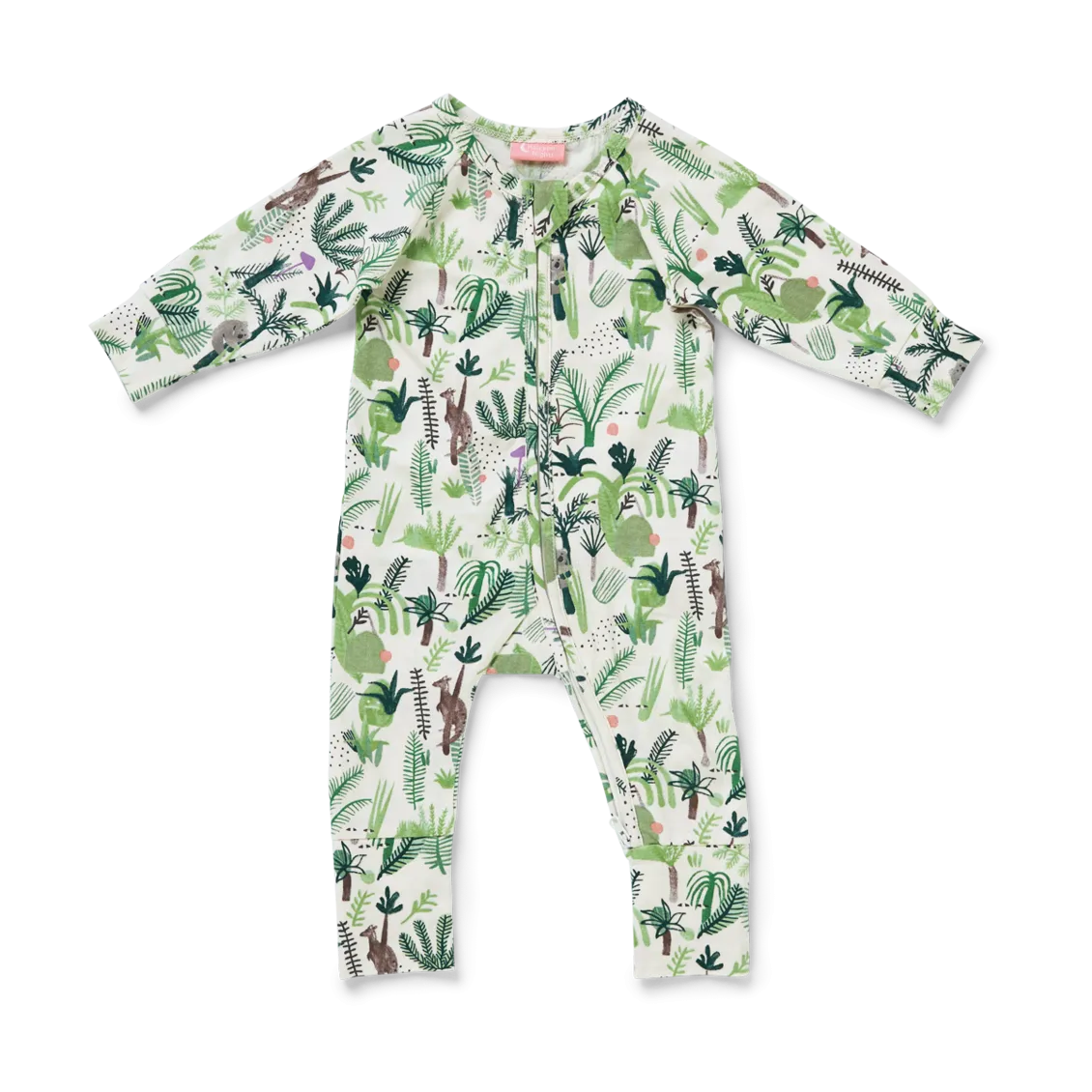 Fern Gully Long Sleeve Romper