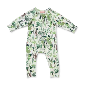 Fern Gully Long Sleeve Romper